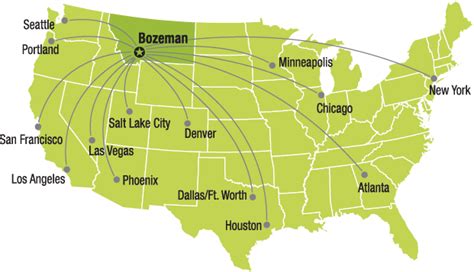 flights to bozeman montana.